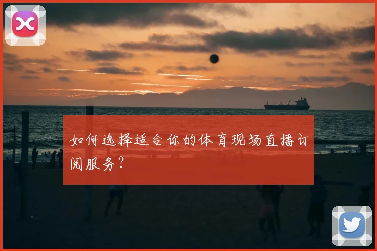 如何选择适合你的体育现场直播订阅服务？
